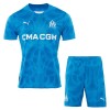 Officiële Voetbalshirt + Korte Broek Doelman Olympique de Marseille Thuis 2024-25 - Kids